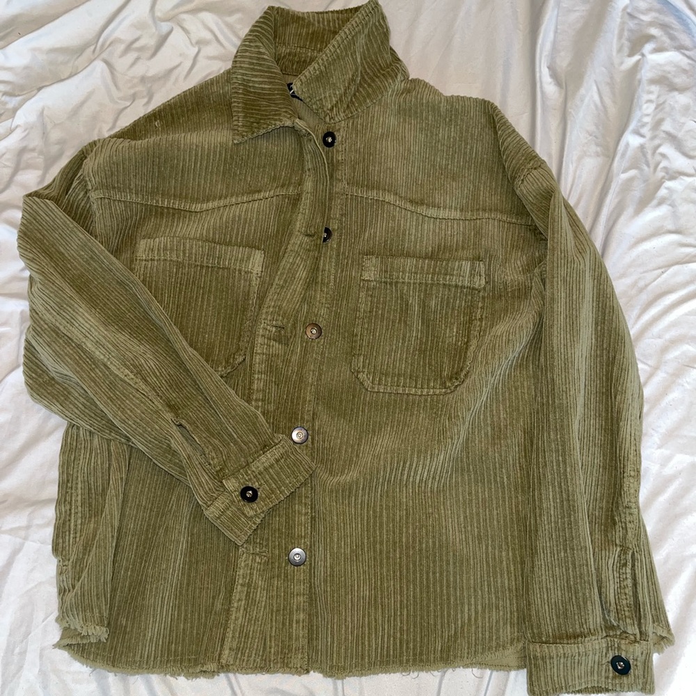 ZARA Corduroy Shacket